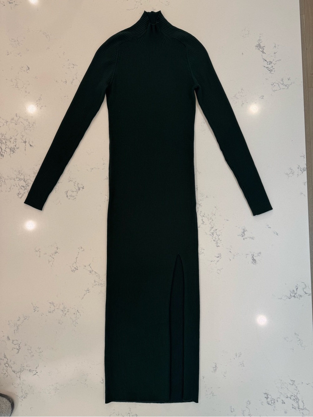 Aritzia Wilfred Alchemy Dress in Scarab (Dark Green) Size Small - Picture 2 of 7